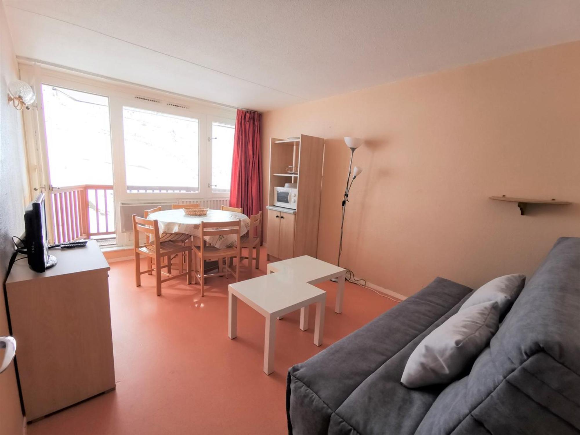 Appart 6 Personnes, 1 Chambre, Pied Pistes, Balcon Sud, La Mongie - Fr-1-404-60 Екстериор снимка